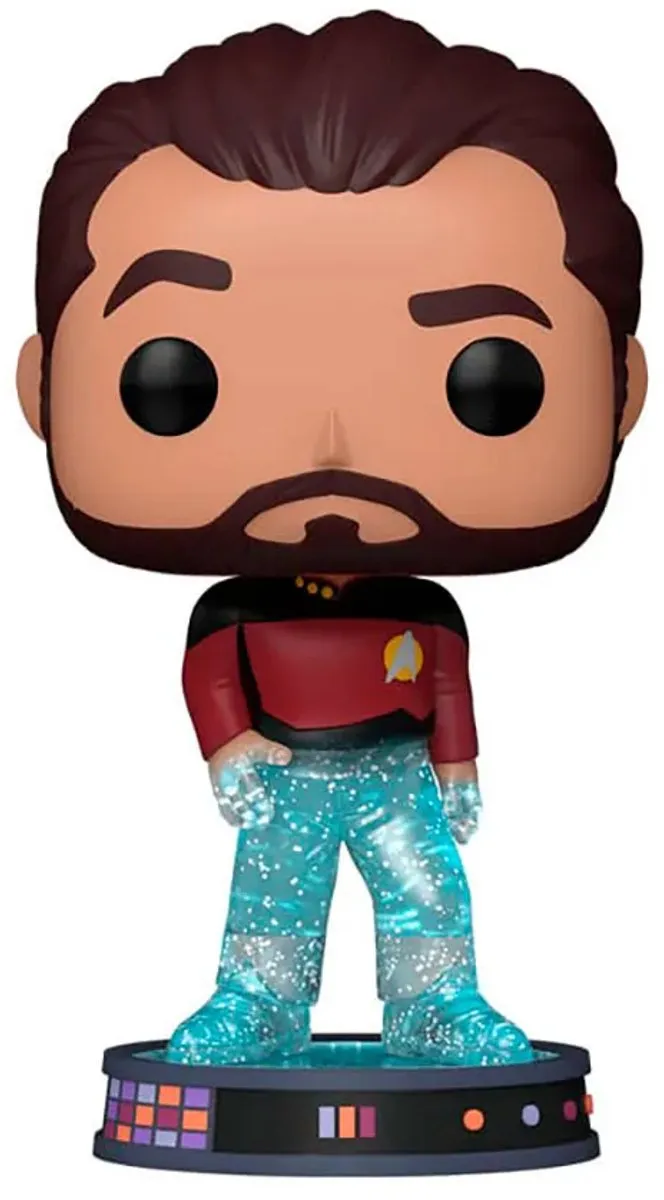 Funko Pop! Star Trek William T. Riker Transporter Glitter #1688