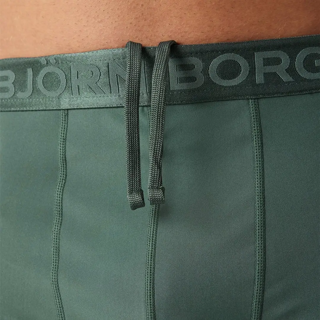 Björn Borg Stretch Zwemboxer Heren - Maat L - Groen/Blauw - afbeelding 4 van 6