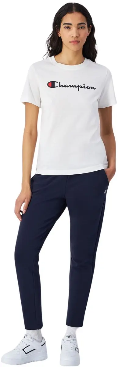 Champion Dames T-shirt Wit - S