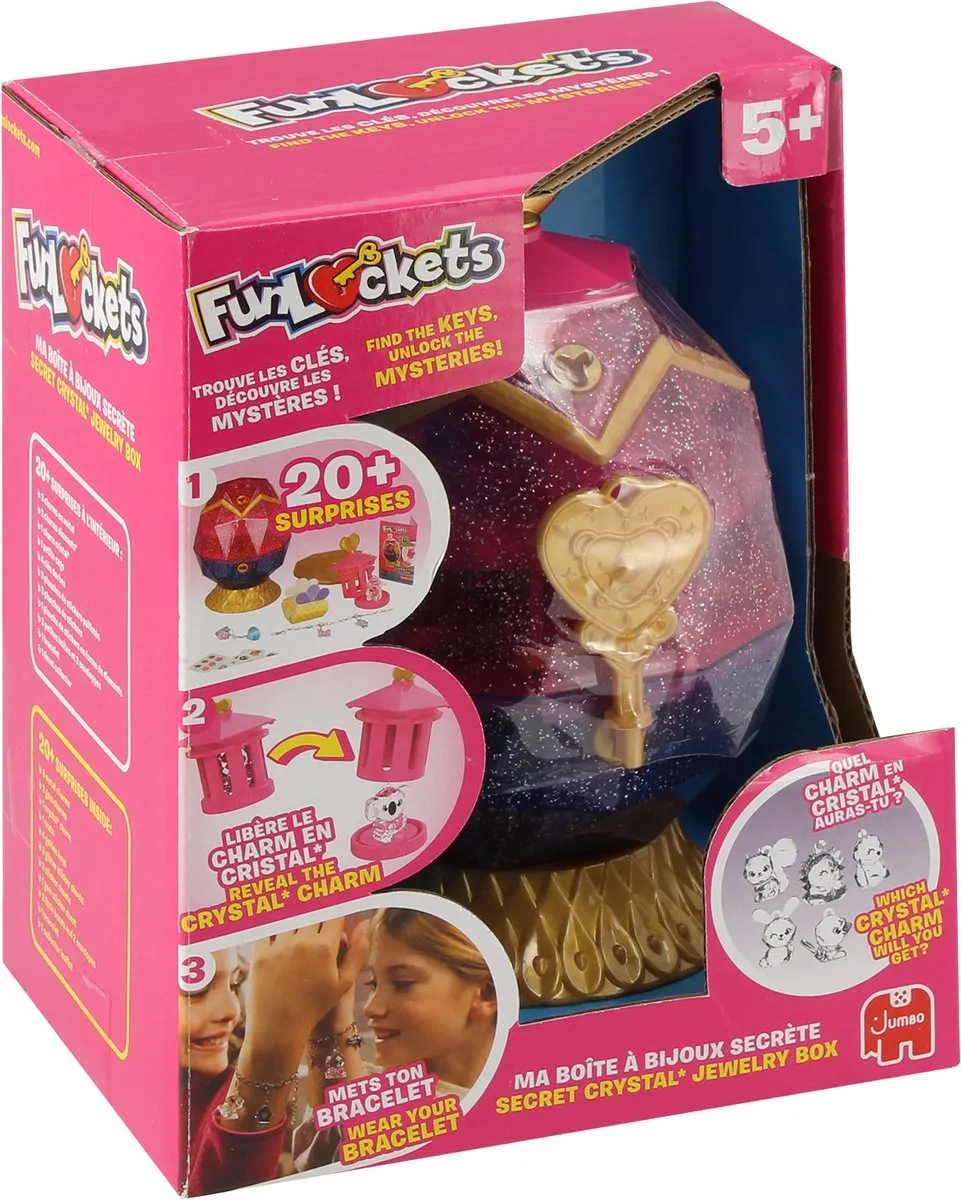 Jumbo Secret Crystal Egg Juwelenkistje