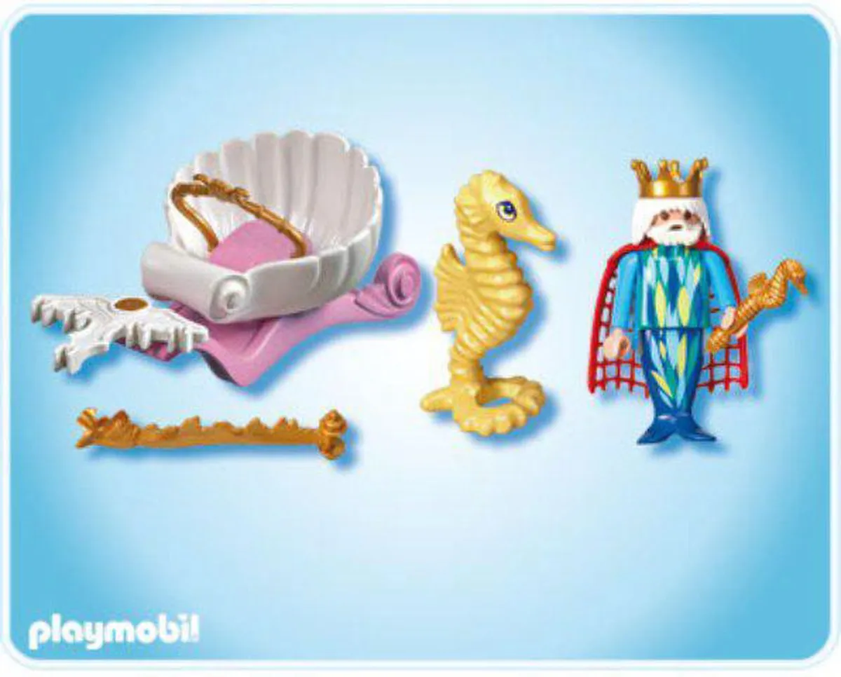 Playmobil Zeemeerkoning met Koets 4815 - Multicolor