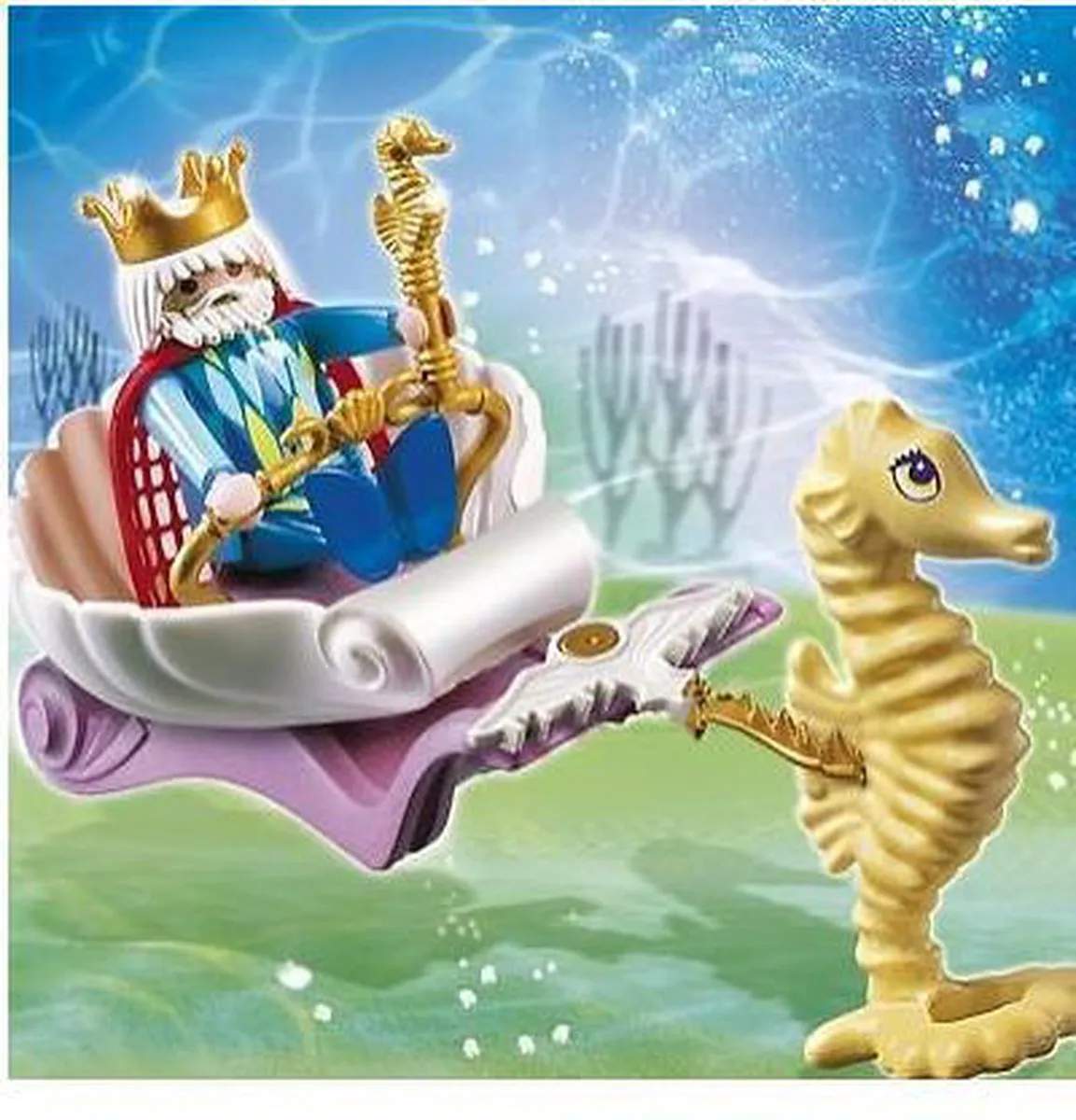 Playmobil Zeemeerkoning met Koets 4815 - Multicolor