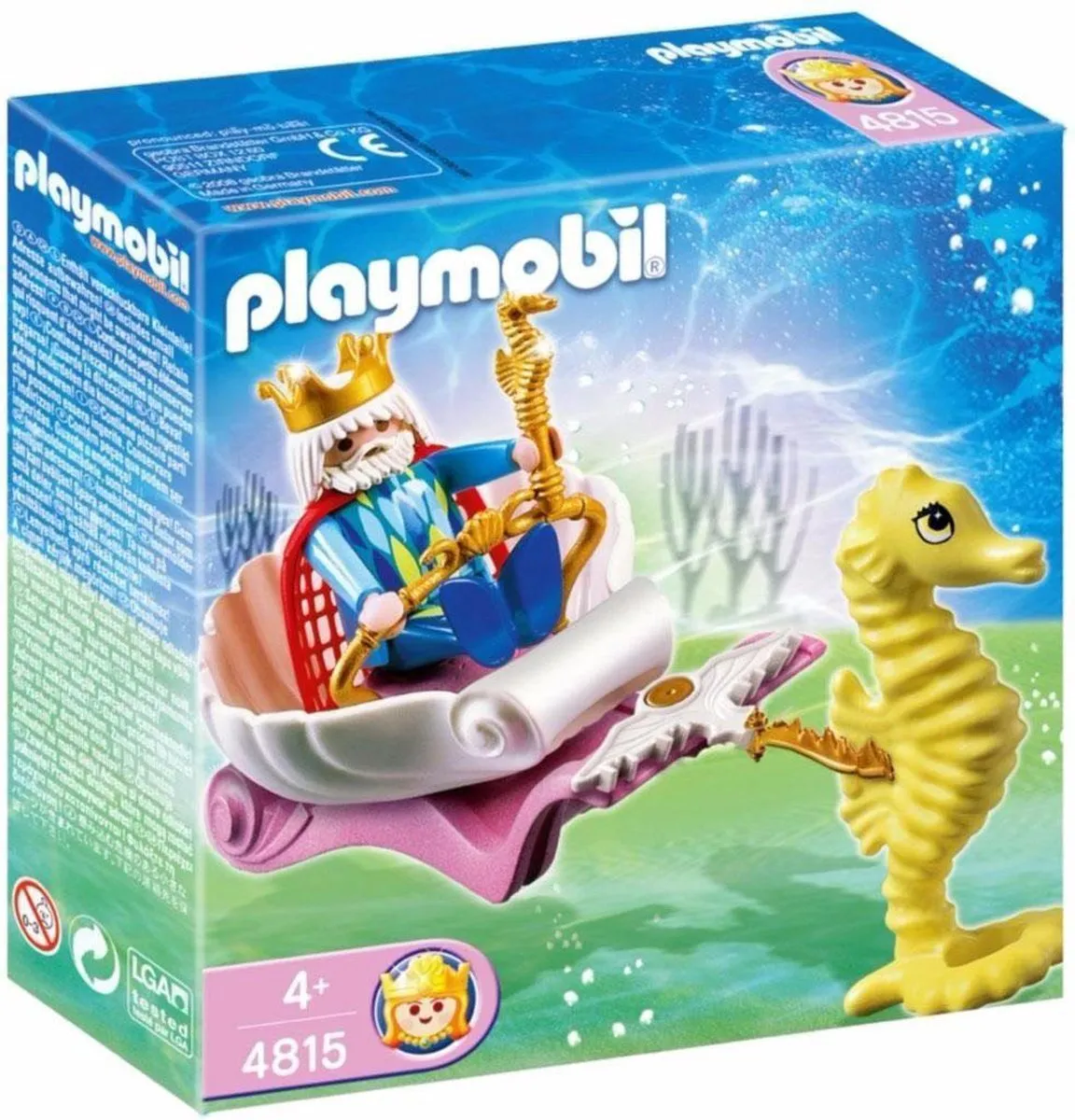 Playmobil Zeemeerkoning met Koets 4815