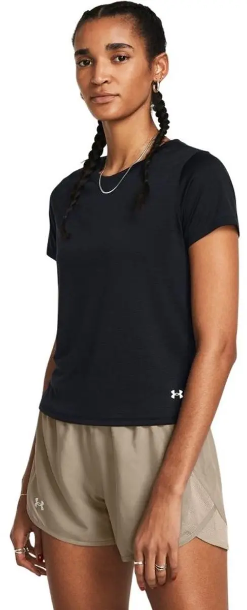 Under Armour UA Launch Shortsleeve T-Shirt - XS - Zwart - afbeelding 2 van 6