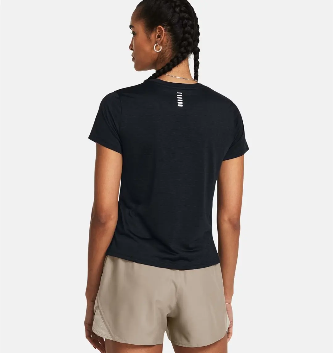 Under Armour UA Launch Shortsleeve T-Shirt - XS - Zwart - afbeelding 4 van 6