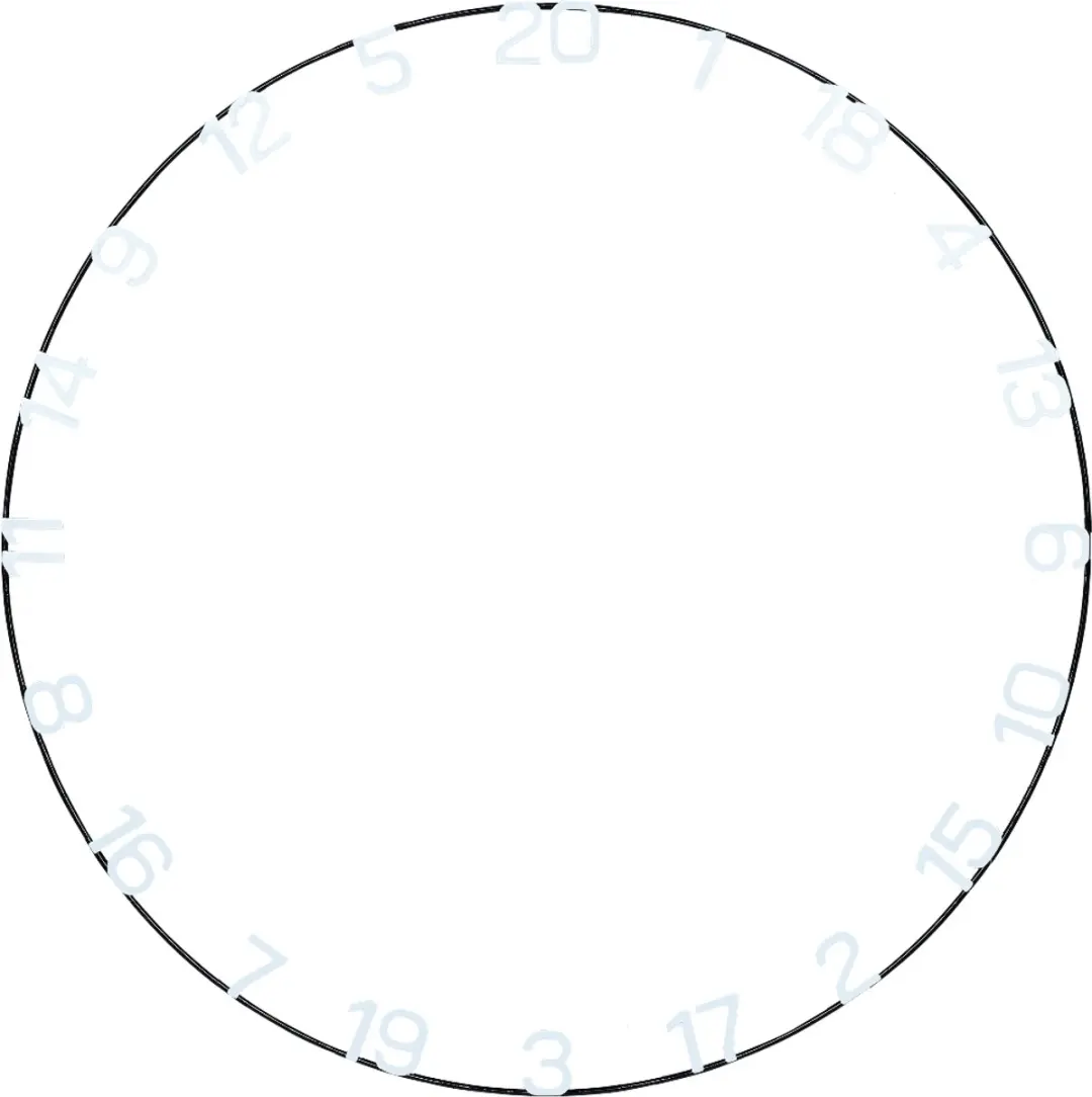 Unicorn Eclipse Ultra-Visible Number Ring 7888
