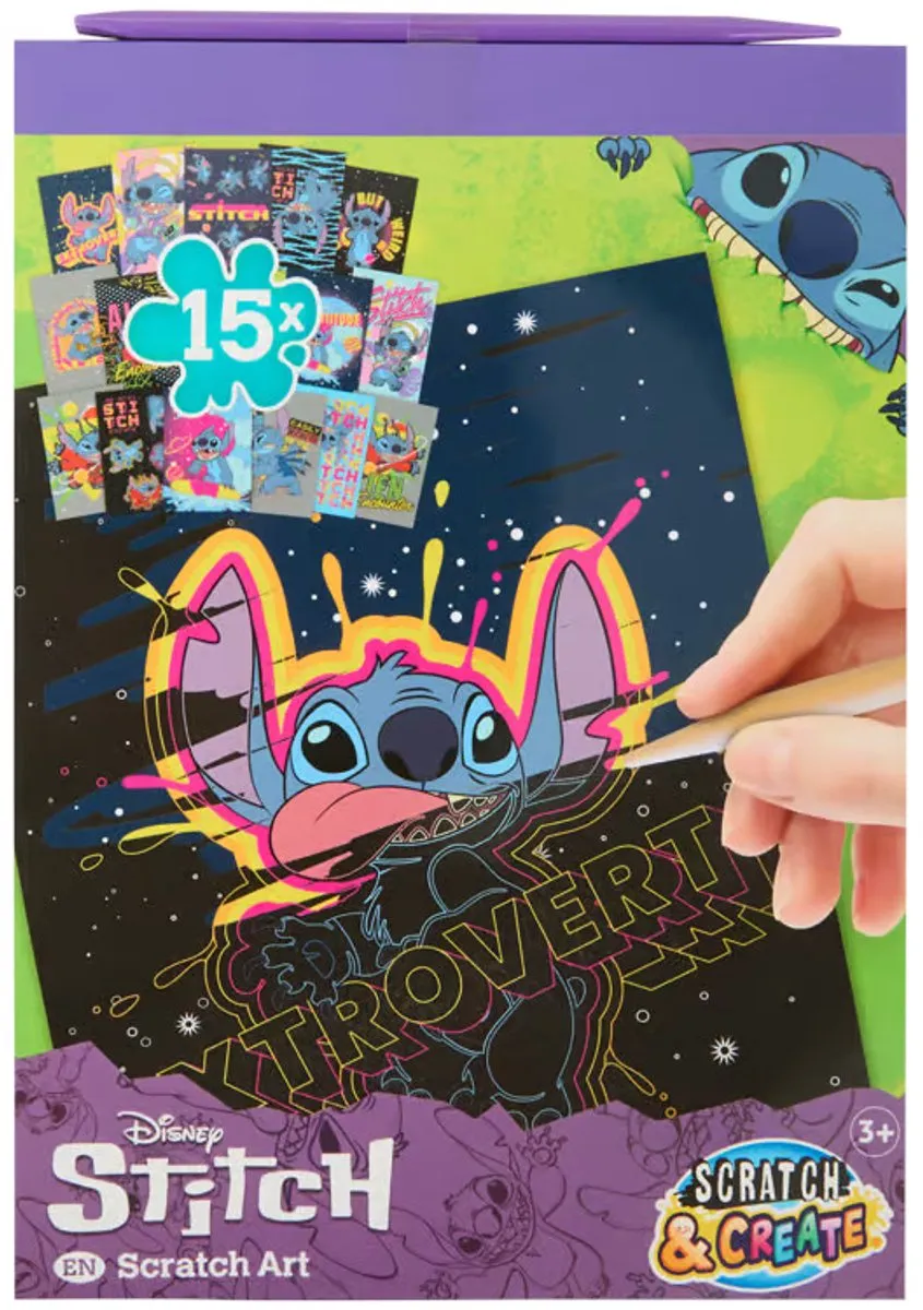 Disney Lilo & Stitch Scratch & Create
