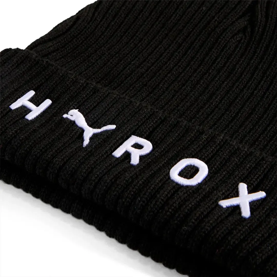 PUMA X Hyrox Mid Crown Beanie - Puma Black
