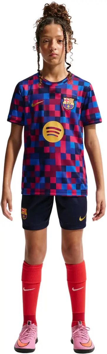Nike FC Barcelona T-shirt Kinderen - Bordeauxrood/Blauw XS