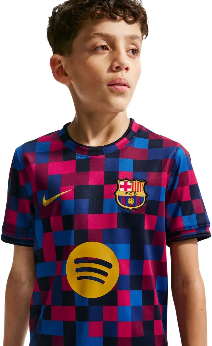Nike FC Barcelona T-shirt Kinderen - Bordeauxrood/Blauw XS