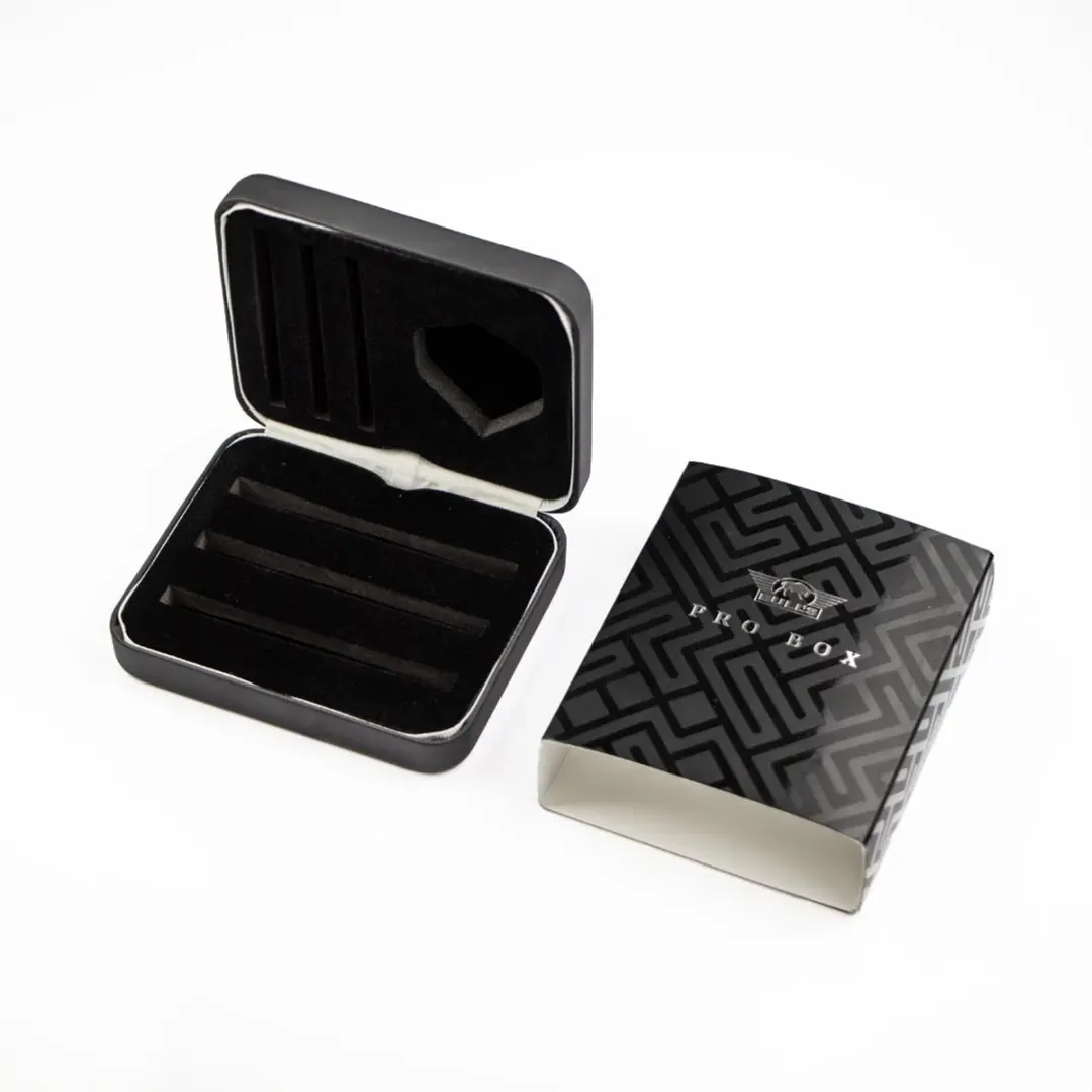 Bull's Pro Box BU-66802 Dart Case - Zilver/Zwart