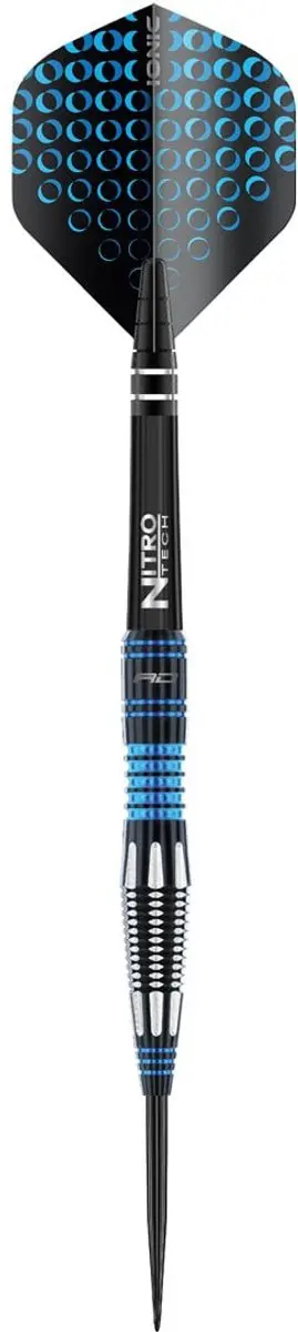 Red Dragon Marlin Dartpijlen 3 Stuks - Blauw/Wit/Zwart