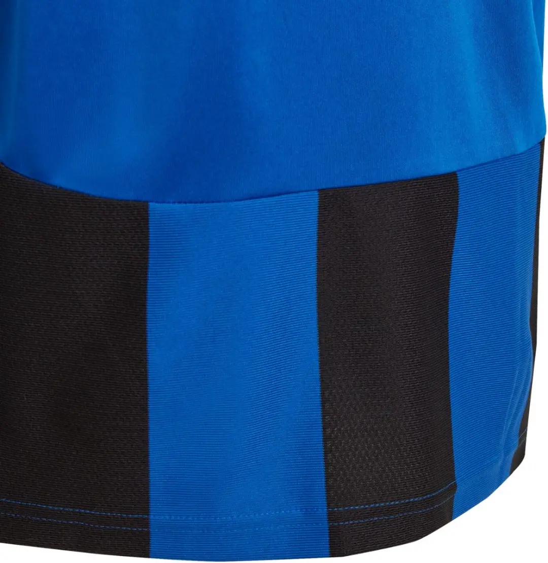Adidas T-shirt Kinderen Striped 24 Jersey 128 - Blauw/Zwart