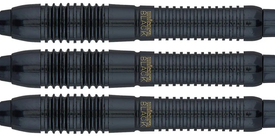 Unicorn Core Plus Black Brass Soft Tip Dartpijlen 17g - 3 Stuks