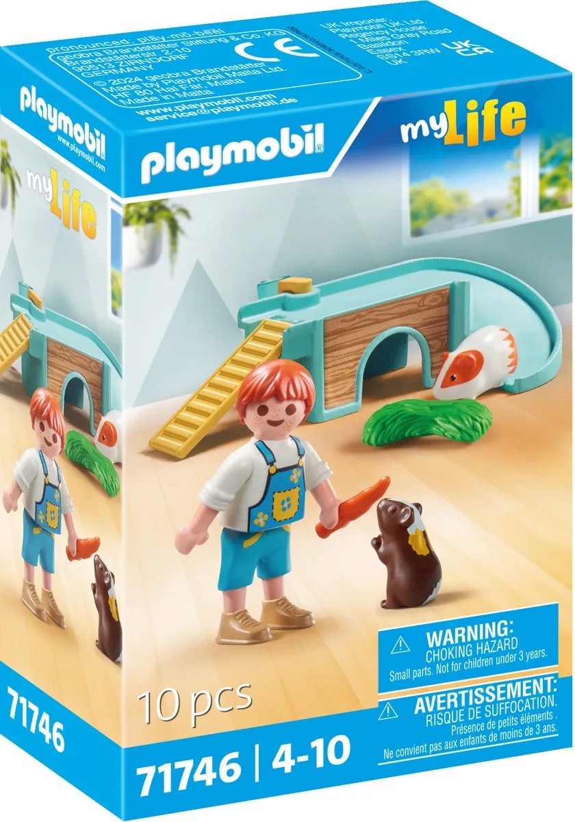 Playmobil My Life Caviahok 71746 - Multicolor