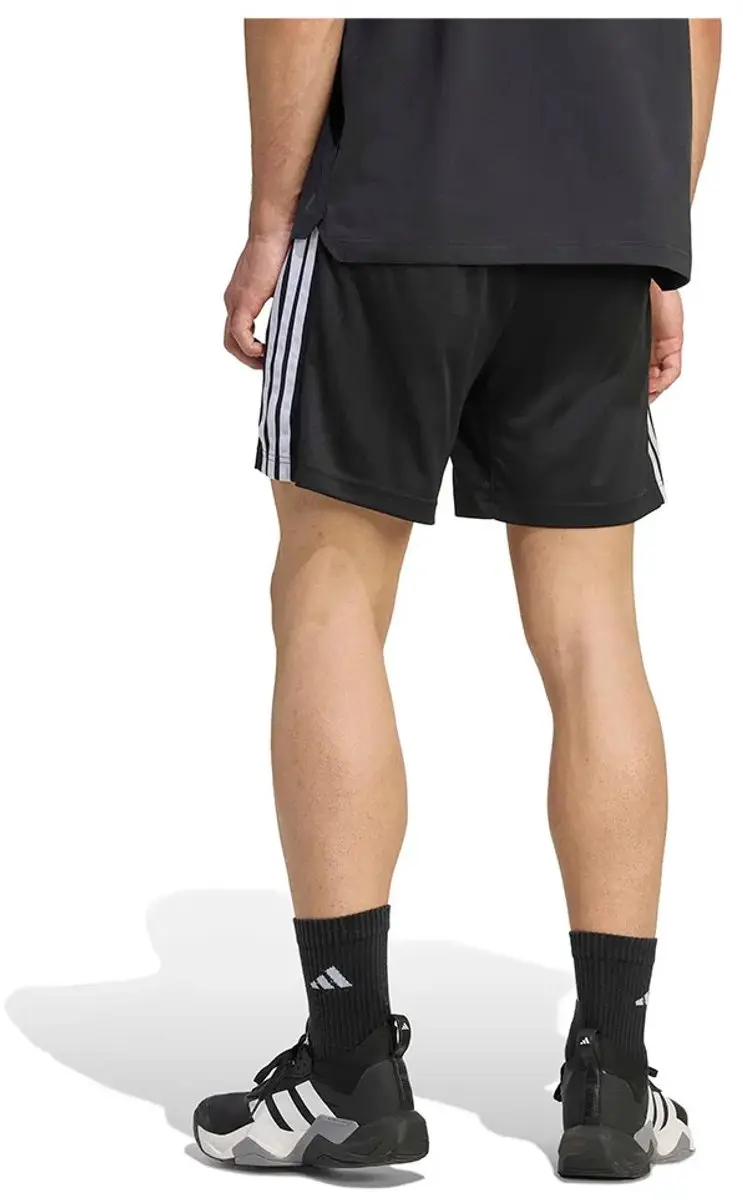 Adidas Workout Essentials Base 3 Stripes Korte Broek 3XL - Zwart