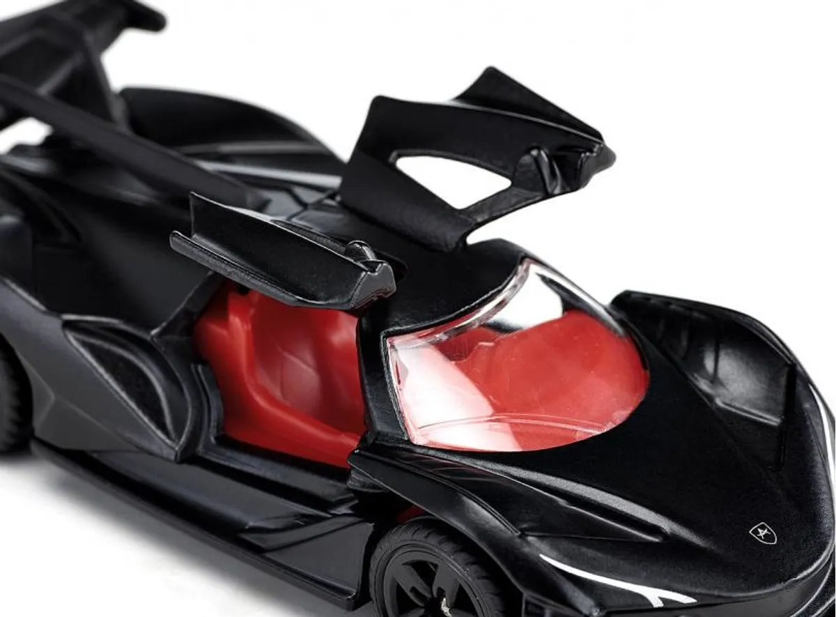 SIKU 1527 Sportauto Apollo Ie Junior - 83x33cm - Zwart/Rood