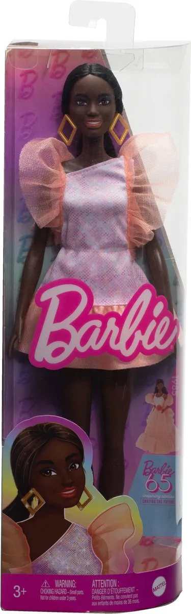 Barbie 65 Jaar Fashionistas Partyjurk Modepop - MPN 0194735176847