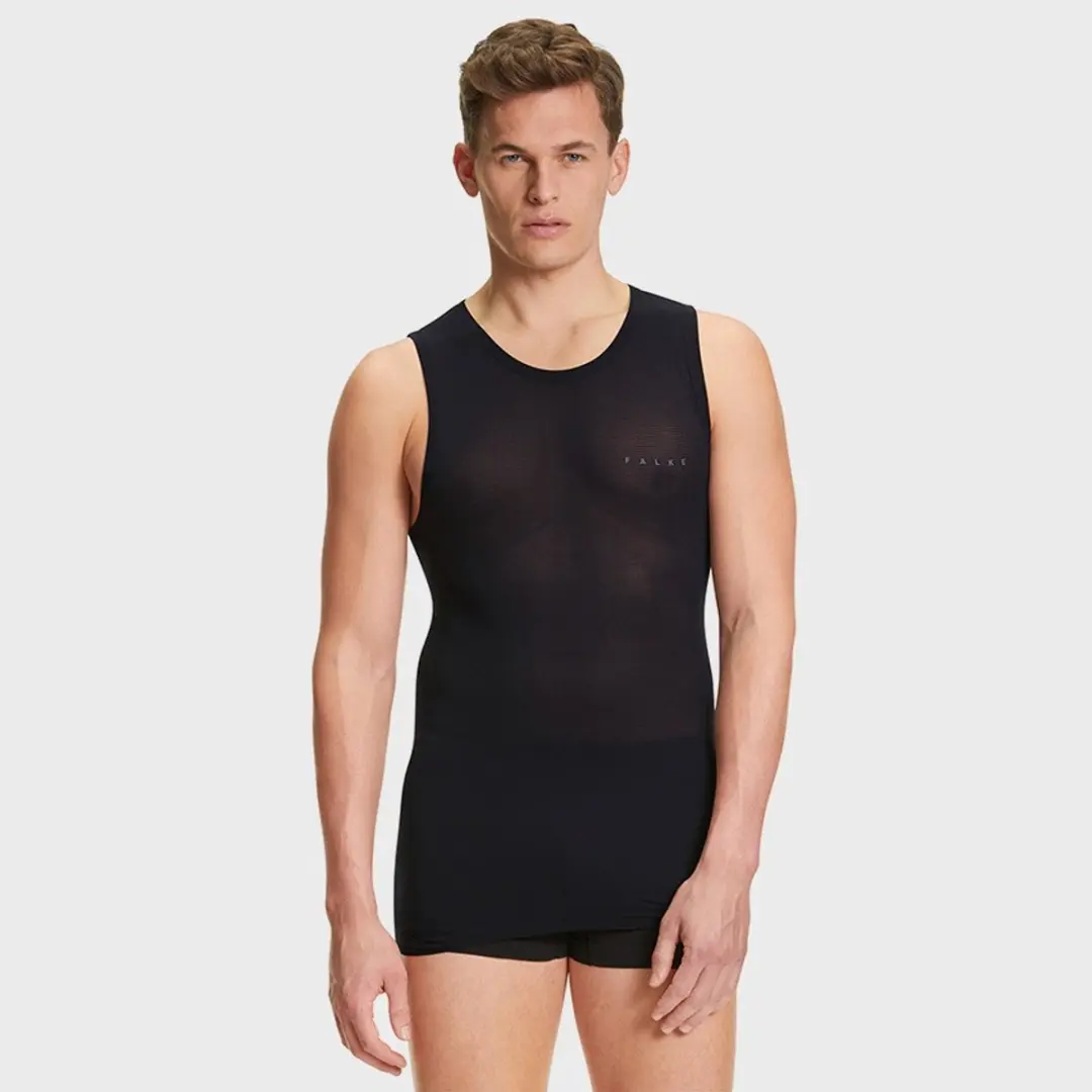 Falke Ultralight Cool Mouwloos Shirt Heren - S - Zwart
