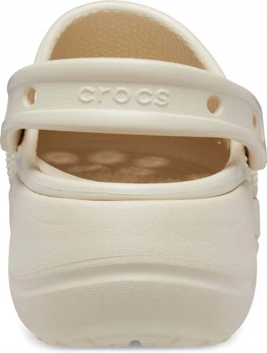 Crocs Baya Platform Klompen 42 - Winter/Wit