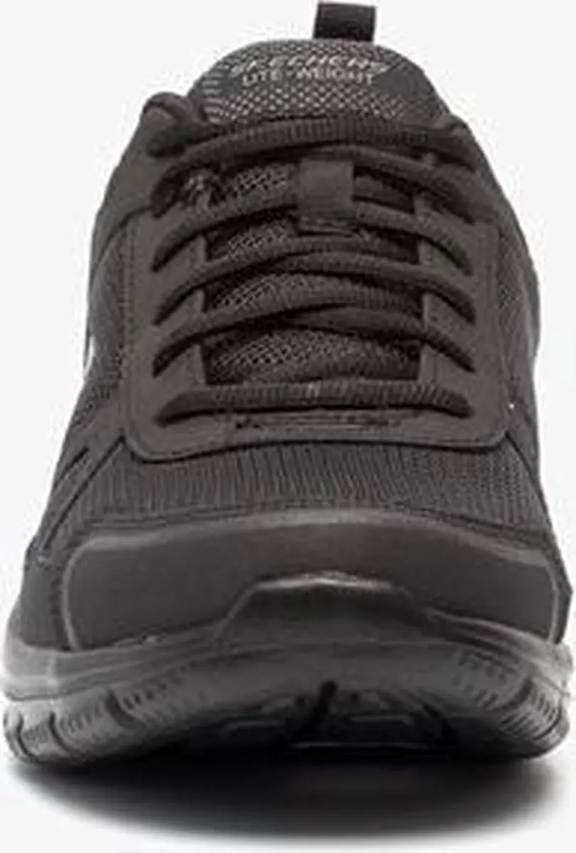 Skechers Track Solid Heren Sneakers 48.5 - Zwart - Memory Foam - afbeelding 5 van 6