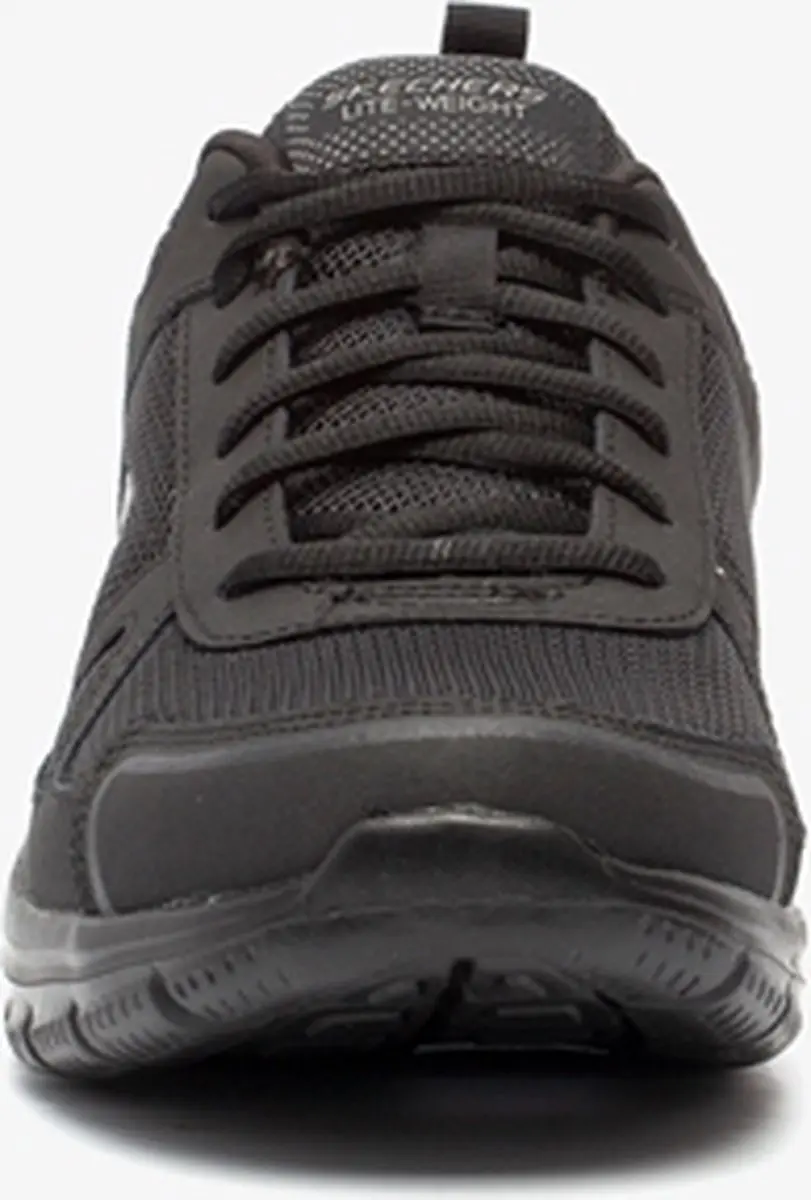 Skechers Track Solid Heren Sneakers 48.5 - Zwart - Memory Foam - afbeelding 4 van 6