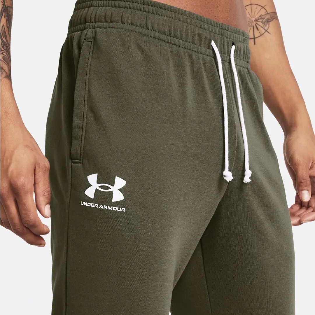 Under Armour UA Rival Terry Jogger - Trainingsbroek S - Groen