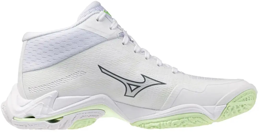 Mizuno Wave Lightning Elite Mid Dames Sportschoenen - Wit EU 42