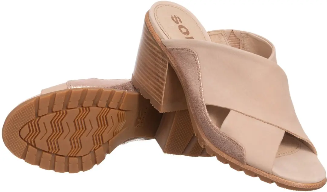 Sorel Nadia Mule - Natuurlijk Bruin - 36