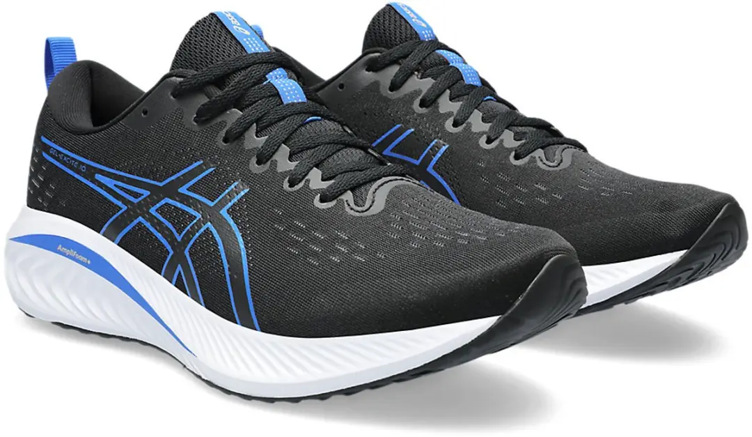 ASICS GEL-EXCITE 10 1011B600-004 - Hardloopschoen - 39.5 - Zwart/Blauw