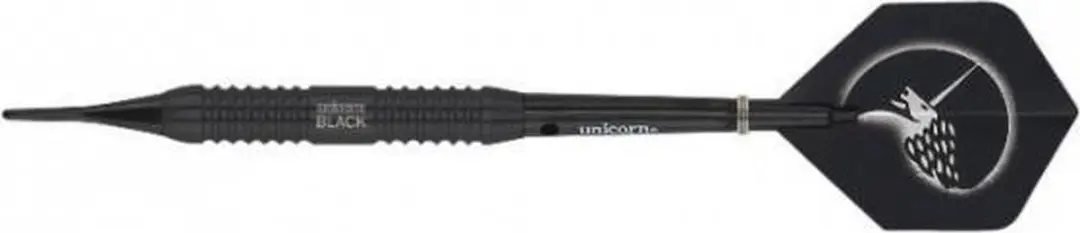 Unicorn Core Plus Black Brass Dartpijlen 22g - 3 Stuks - afbeelding 2 van 6
