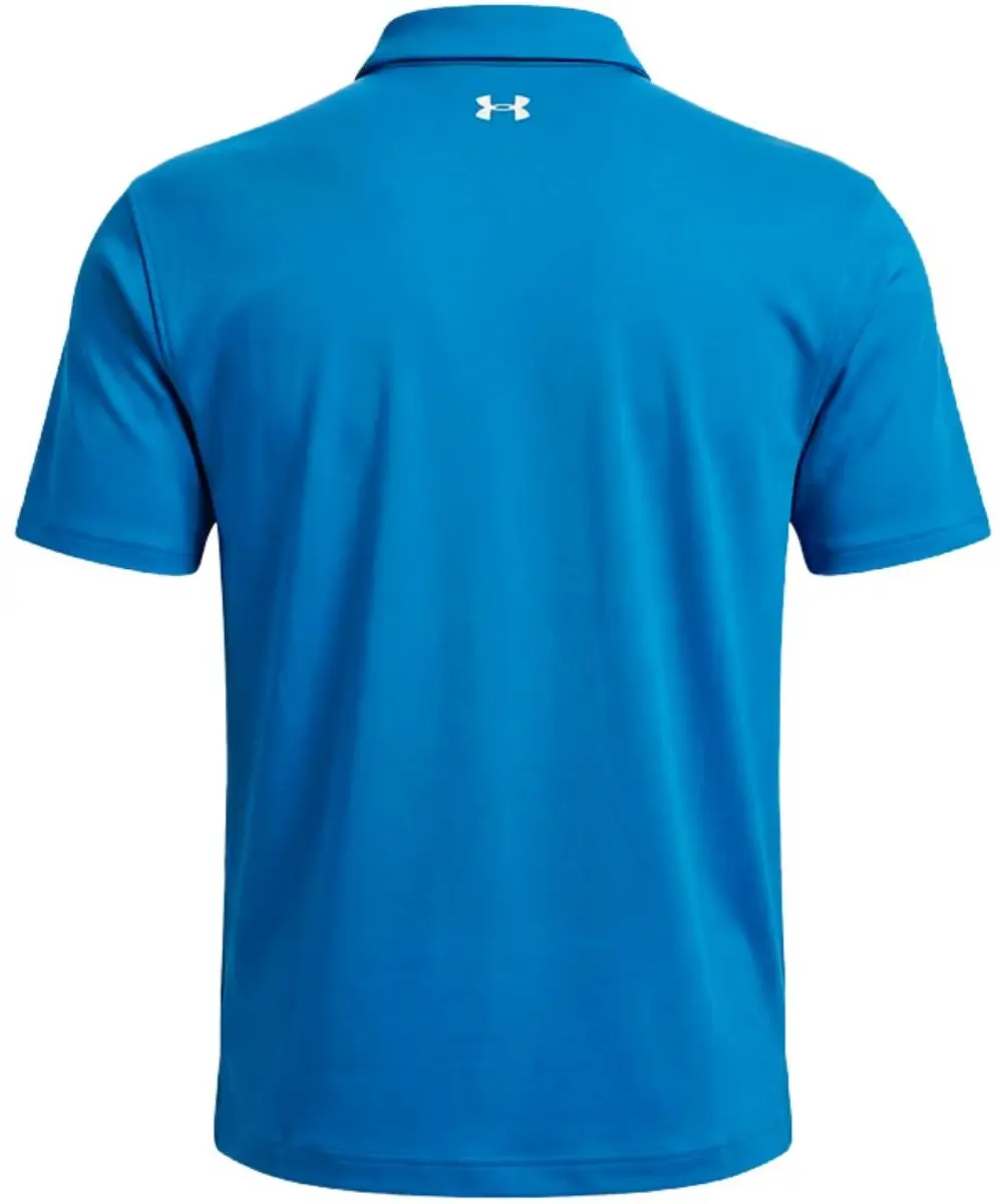Under Armour T2G Pique Polo - Heren M - Short - Blauw