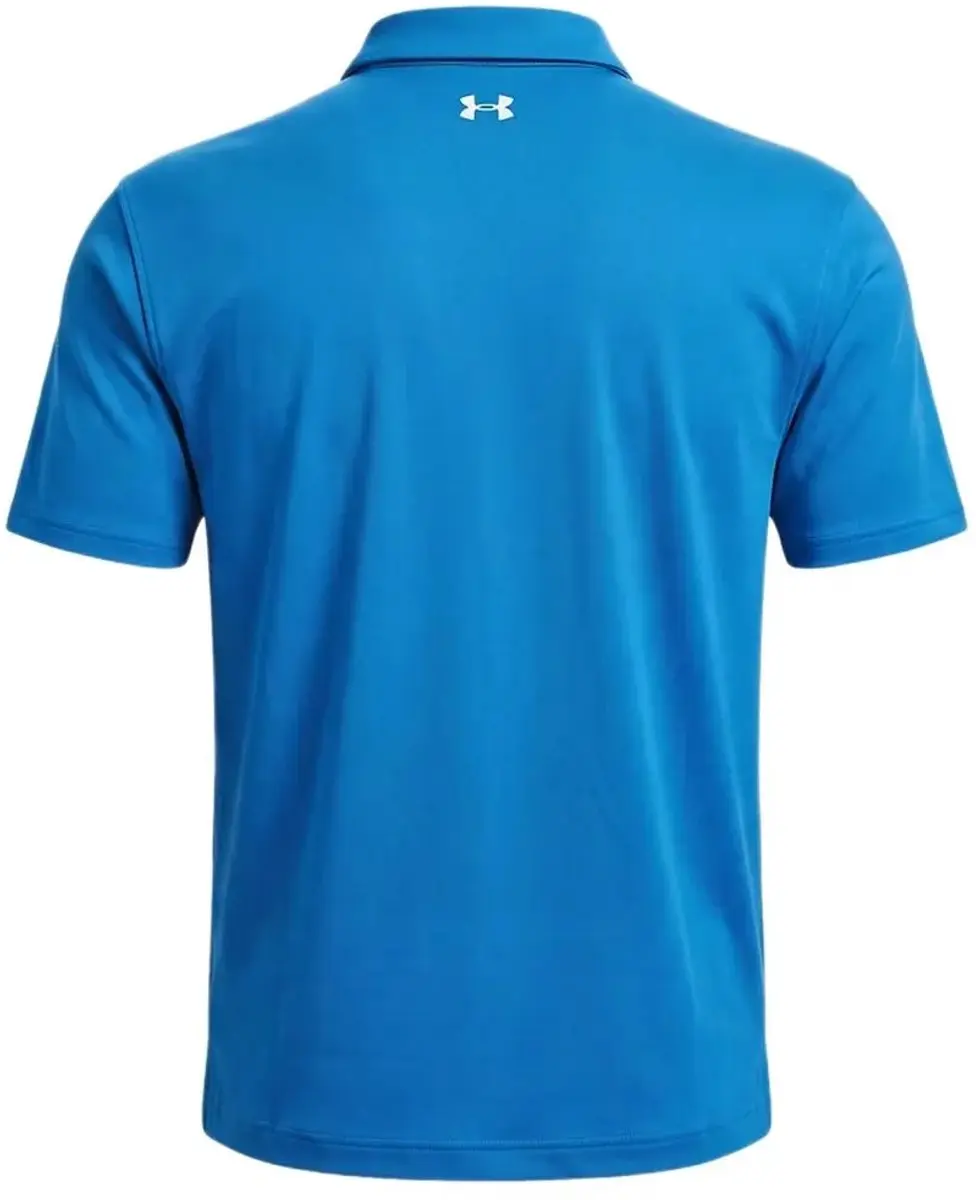 Under Armour T2G Pique Polo - Heren M - Short - Blauw