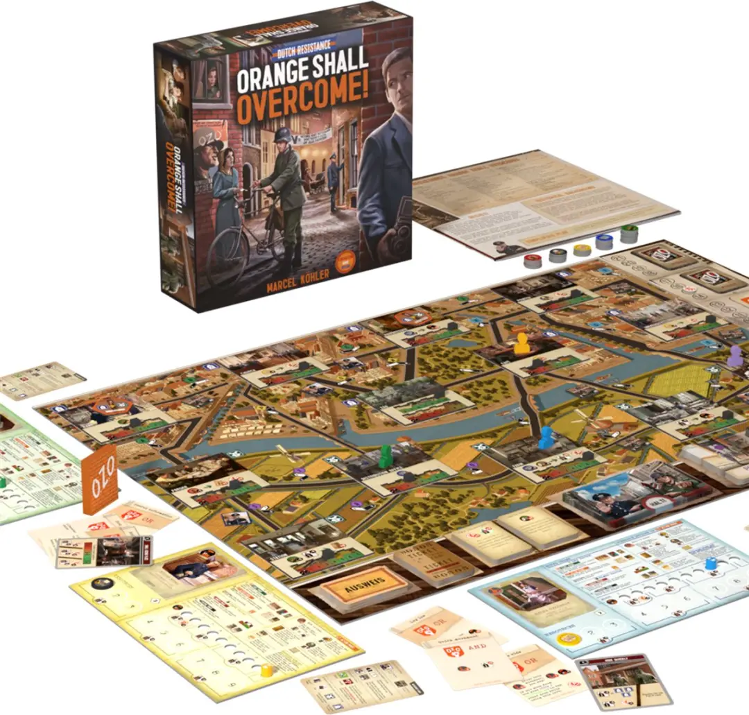 Asmodee Liberation Game Design Orange Shall Overcome! LGD-OSOENB2 - 2-6 Spelers