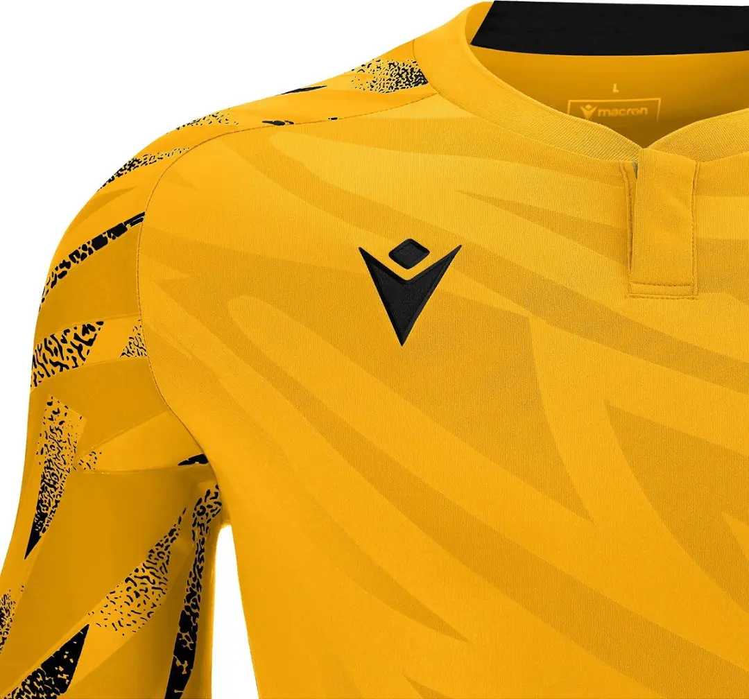 Macron Themis Eco Shirt Heren - XXL - Zwart/Amber - afbeelding 2 van 6