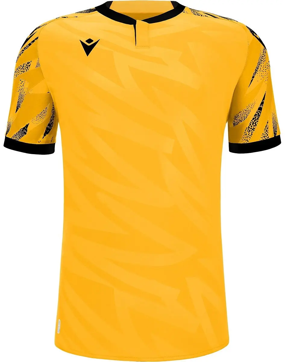 Macron Themis Eco Shirt Heren - XXL - Zwart/Amber - afbeelding 5 van 6