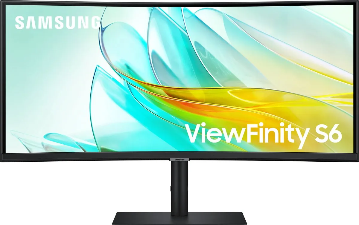 Samsung ViewFinity S65UC LS34C652UAUXEN Monitor - 34 inch - 90W USB-C - KVM - RJ45