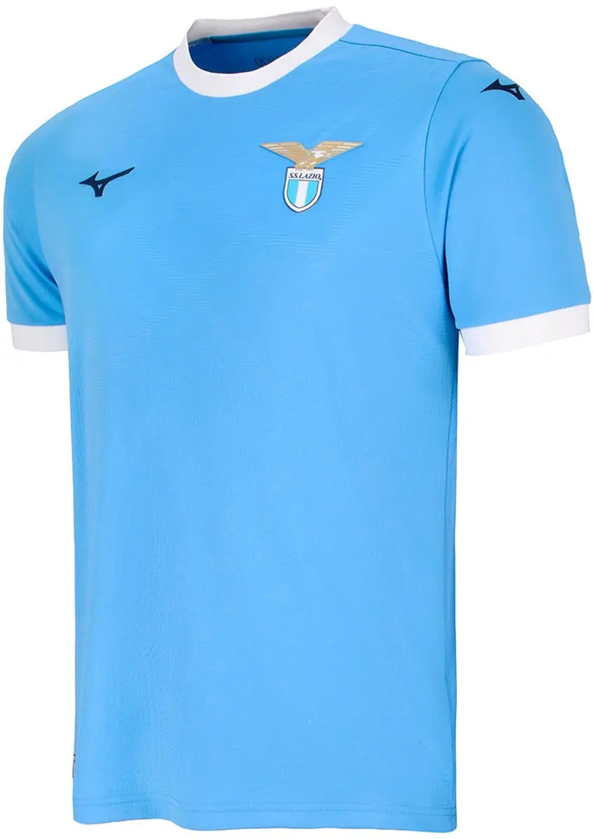Mizuno Lazio 25/26 Thuis T-shirt - Blauw - L