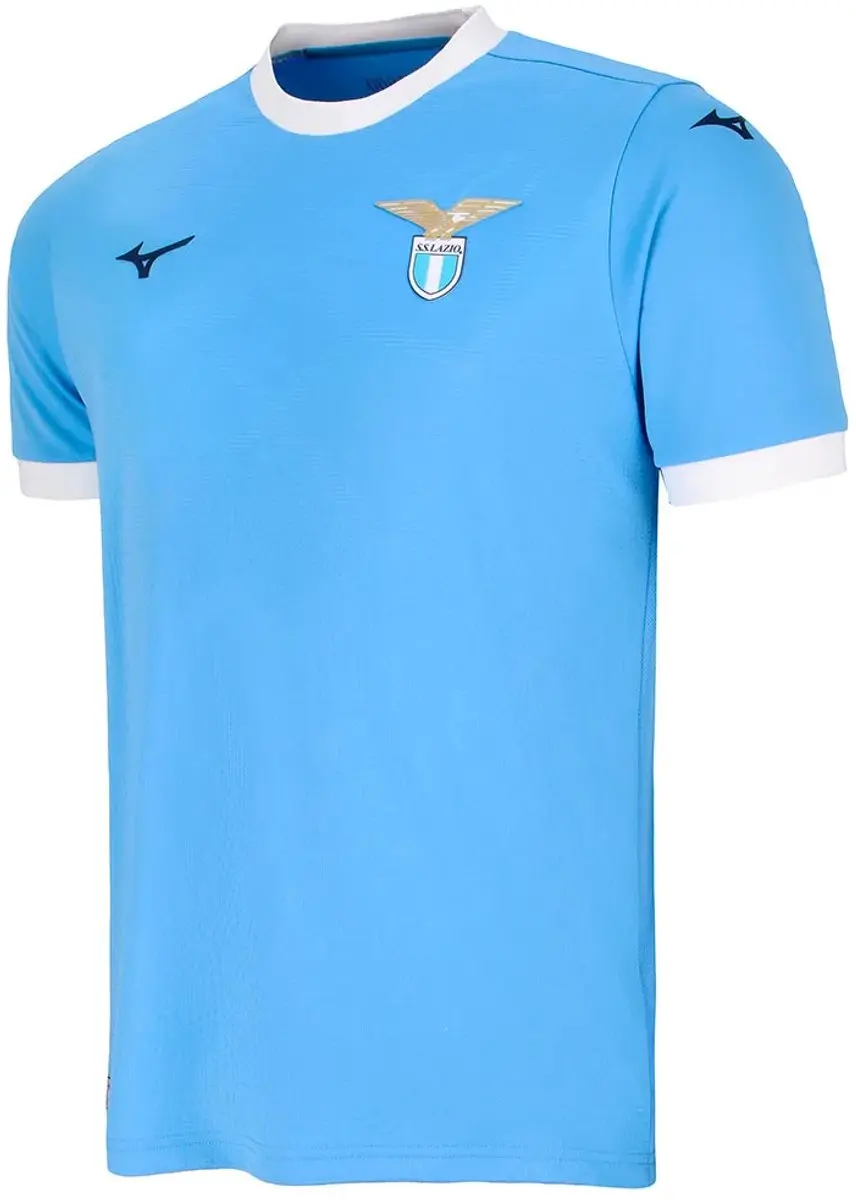 Mizuno Lazio 25/26 Thuis T-shirt - Blauw - L - afbeelding 6 van 6