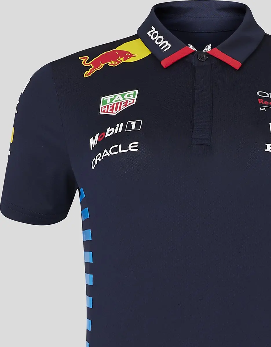 Castore Team Polo 2024 Max Verstappen - Blauw XS