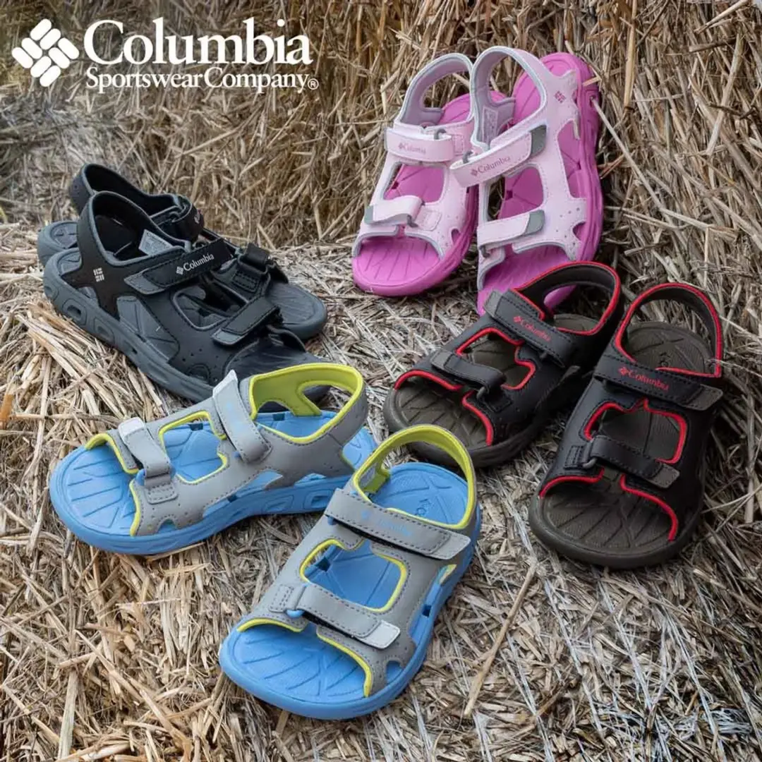 Columbia Techsun Vent Kindersandalen 30 - Blauw