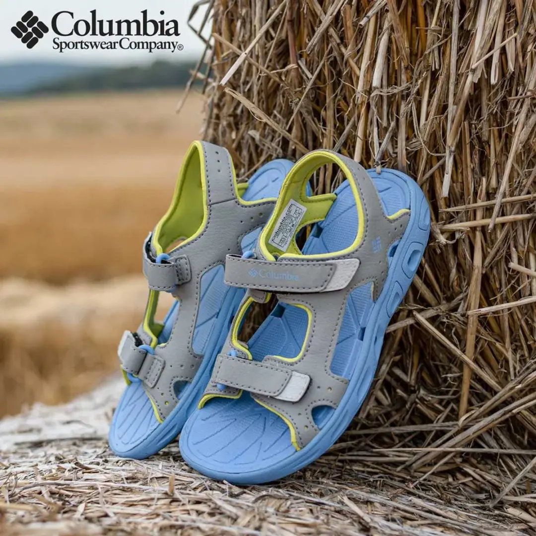 Columbia Techsun Vent Kindersandalen 30 - Blauw