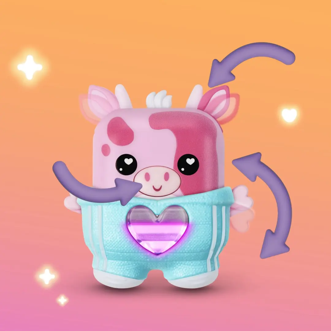 Hasbro Nanomals Mootilda Roze Koe - Meerkleurig - afbeelding 6 van 6