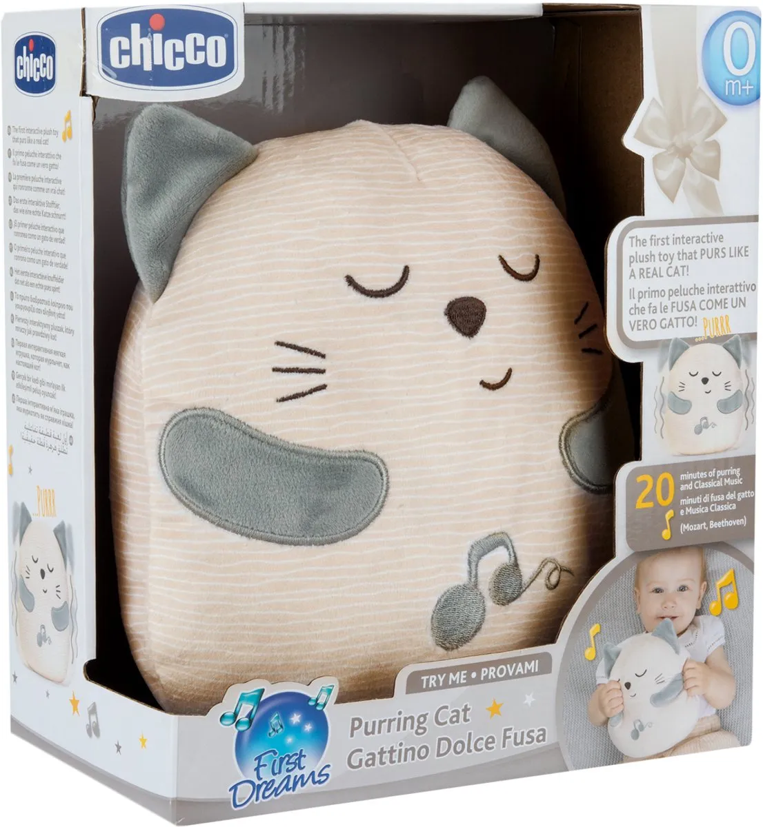 Chicco Spinnende Poes Knuffel