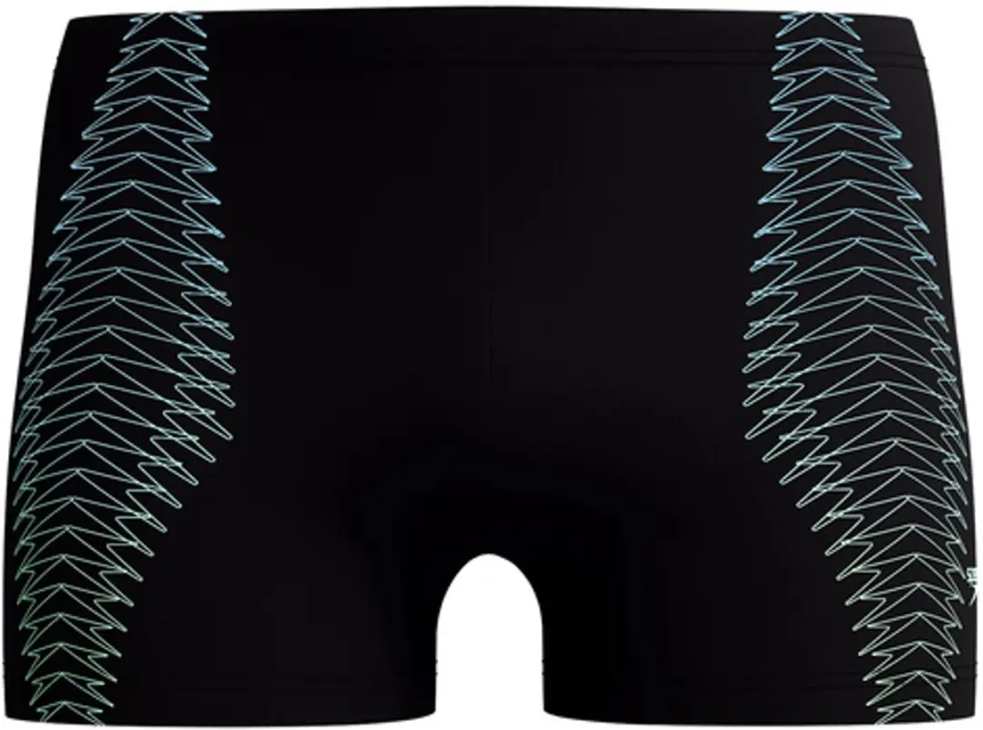 Speedo Duo Logo Print Aquashort Heren Sportzwembroek