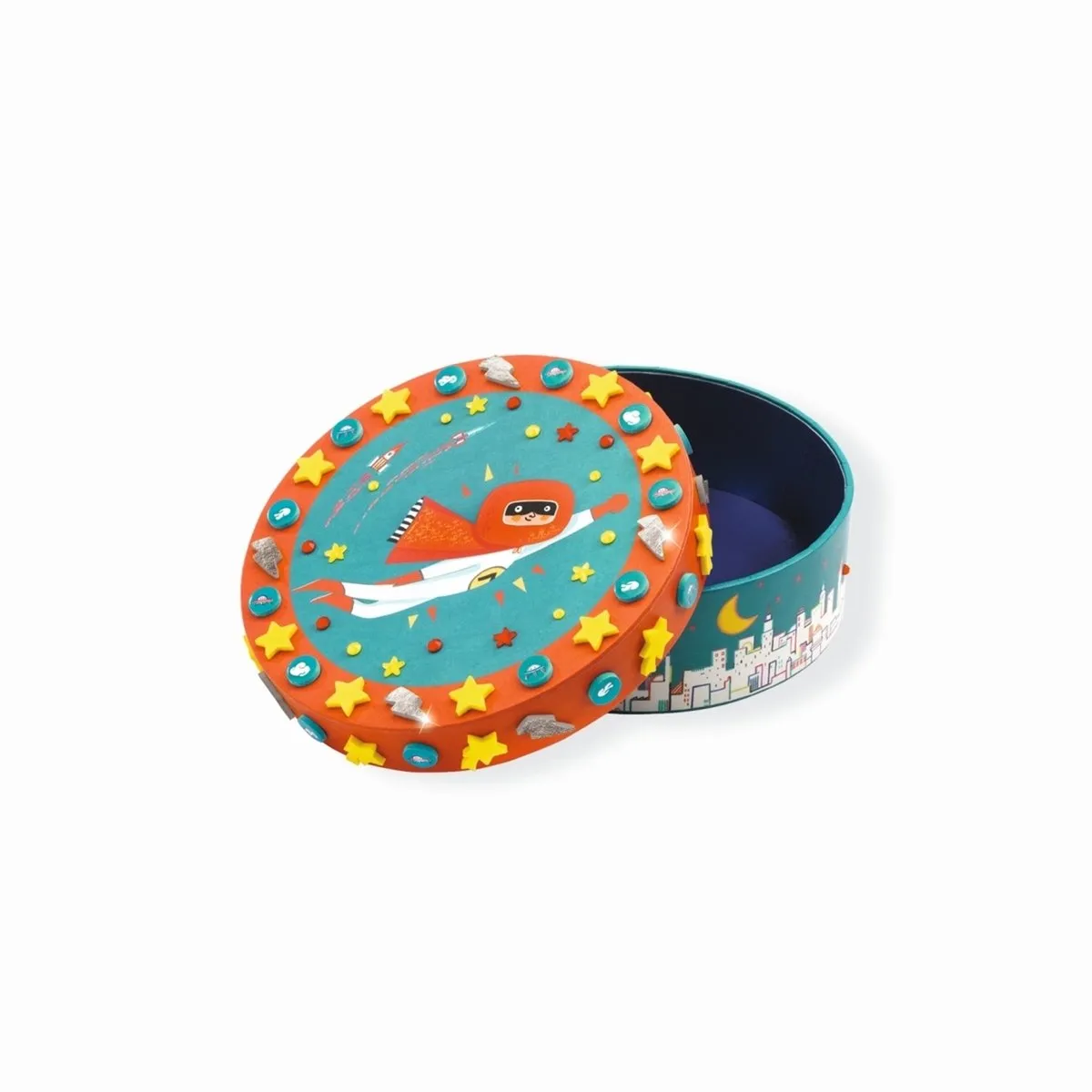 Djeco Super Treasure Mozaïeken & Stickers - Multicolor