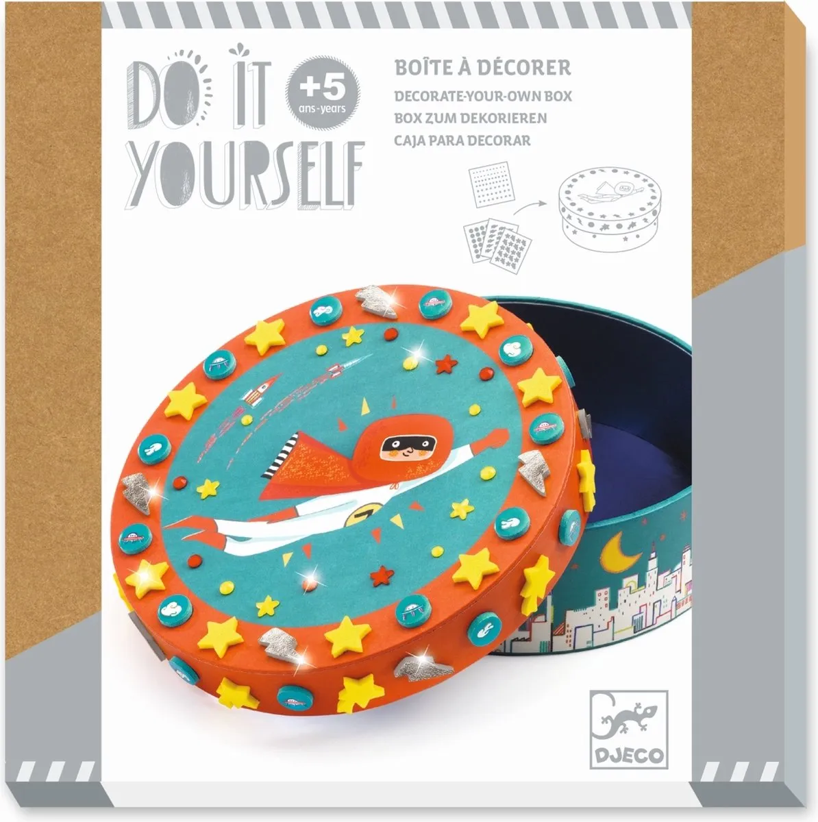 Djeco Super Treasure Mozaïeken & Stickers