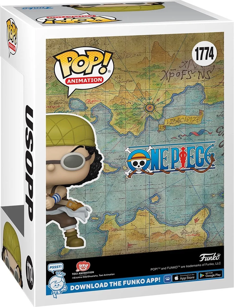Funko Pop! One Piece Usopp 80368 - Vinylfiguur - Multicolor
