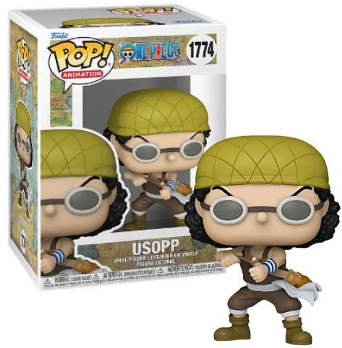 Funko Pop! One Piece Usopp 80368 - Vinylfiguur - Multicolor