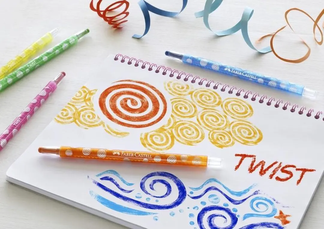 Faber-Castell Waskrijt Draaibaar 24 Stuks FC-120004